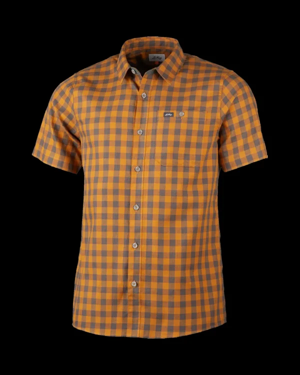 Ekren Ms SS Shirt Dark Gold