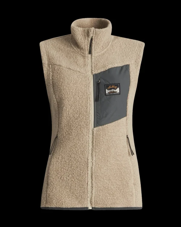 Flok Wool Pile Vest W