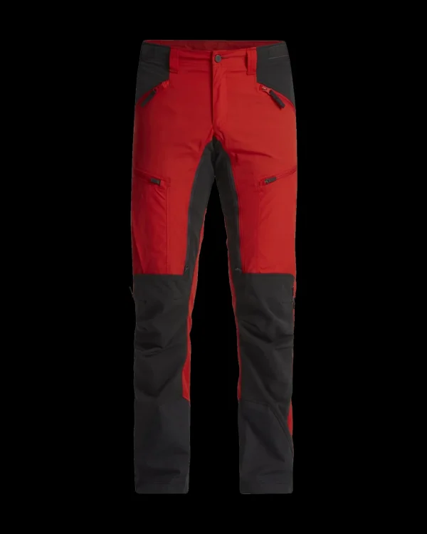 Makke Ms Pant Lively Red/Charcoal