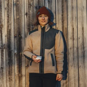 Saruk Wool Pile Mid Full Zip W